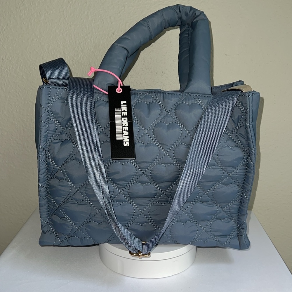Like Dreams Nylon Puffer Tote Bag.